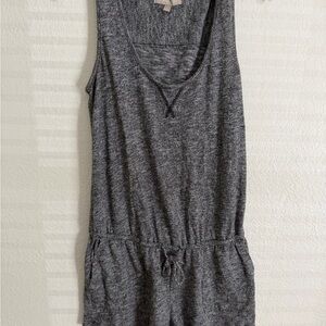 Banana Republic Gray Heather Knit Top